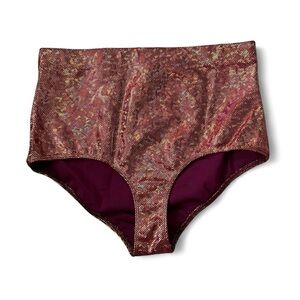 Club Exx - Shimmering High-Waisted Bikini/Rave Bottom